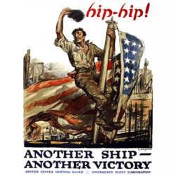 poster vintage americano