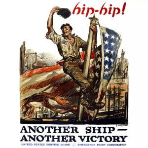 poster vintage americano