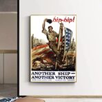 poster vintage americano