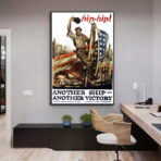 poster vintage americano