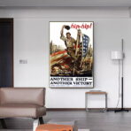 poster vintage americano