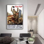 poster vintage americano