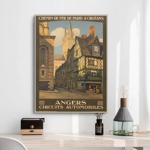 poster vintage angers