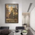 poster vintage angers