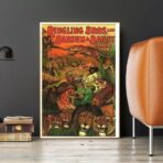 poster vintage di animali