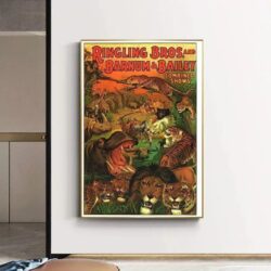 poster vintage di animali