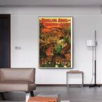 poster vintage di animali