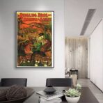 poster vintage di animali