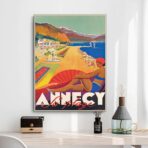 poster vintage annecy