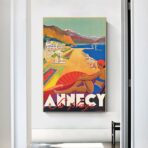 poster vintage annecy
