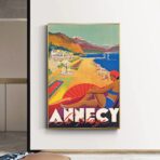 poster vintage annecy