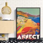 poster vintage annecy