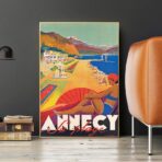 poster vintage annecy