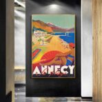 poster vintage annecy