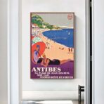 poster vintage antibes