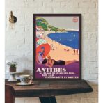 poster vintage antibes