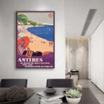 poster vintage antibes