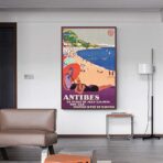 poster vintage antibes