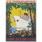 poster vintage antilles
