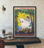 poster vintage antilles