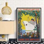 poster vintage antilles