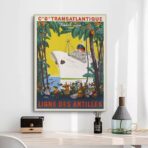 poster vintage antilles