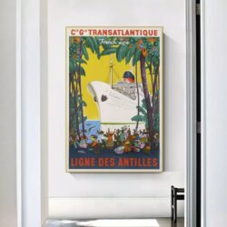 poster vintage antilles