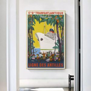 poster vintage antilles