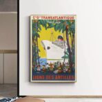 poster vintage antilles