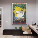poster vintage antilles