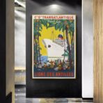 poster vintage antilles