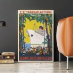 poster vintage antilles