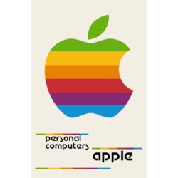 poster apple vintage