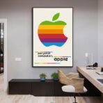 poster apple vintage