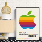 poster apple vintage