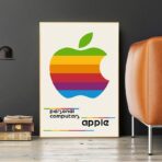poster apple vintage