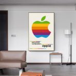 poster apple vintage