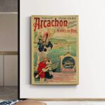 poster vintage arcachon