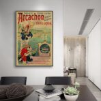 poster vintage arcachon