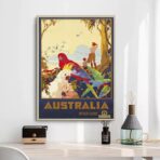 poster vintage australia