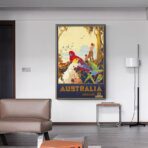 poster vintage australia