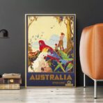 poster vintage australia