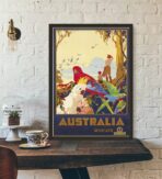 poster vintage australia