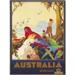 poster vintage australia