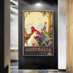 poster vintage australia