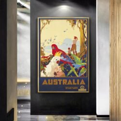poster vintage australia