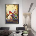 poster vintage australia