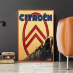 poster di automobili vintage