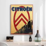poster di automobili vintage