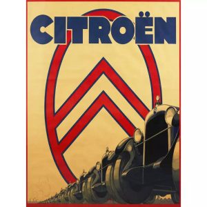 poster di automobili vintage